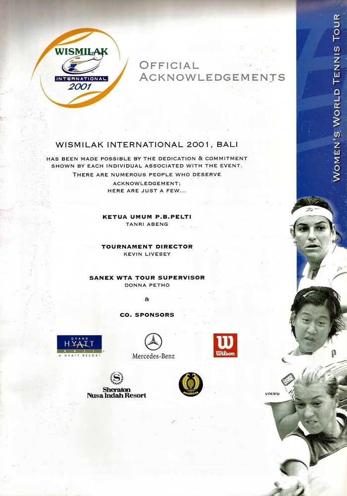 Tournament Programme