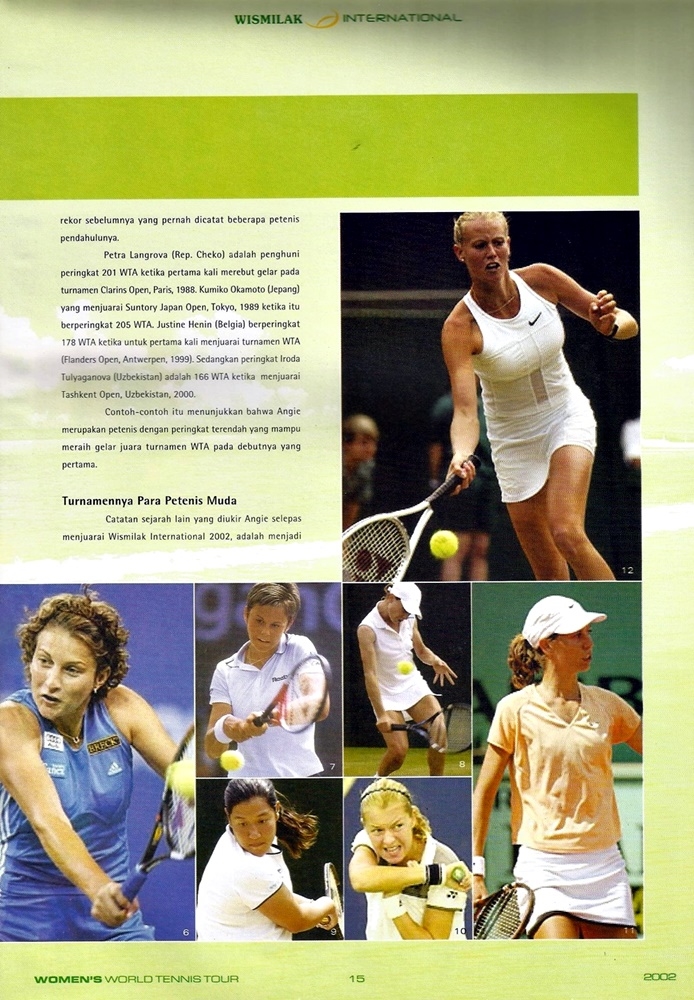 Tournament Programme 2002