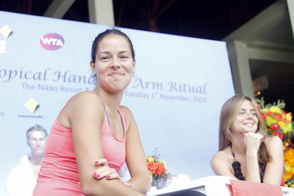 Ana Ivanovic and Daniela Hantuchova