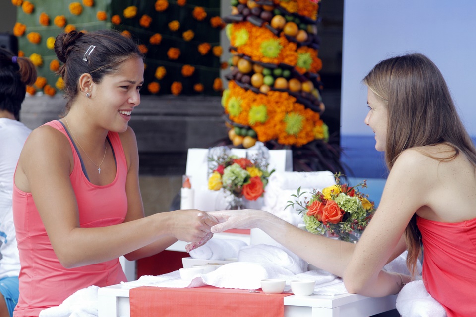 Ana Ivanovic and Daniela Hantuchova