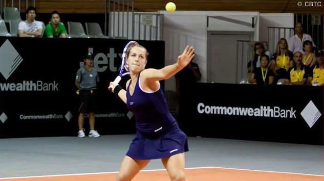 Anastasia Pavlyuchenkova of Russia