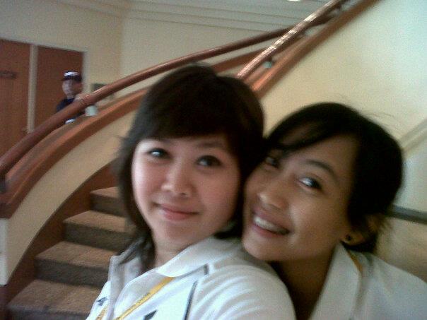 Cristi Putri Dewanti with Comank Chan