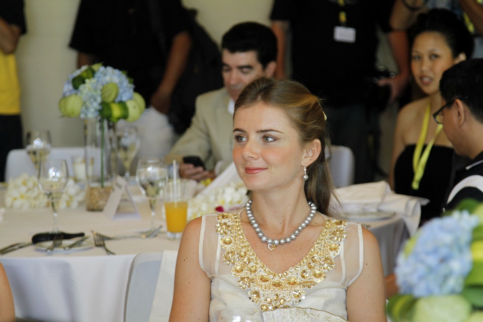 Daniela Hantuchova,Tony Costa and Angelique Widjaja