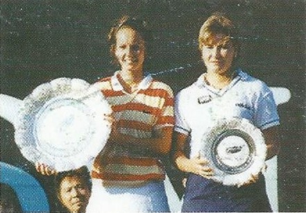 Dominique Van Roost (BEL) and Lenka Nemeckova(CZE)