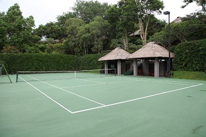 ​​Bali Tennis Magazine - ​​​Maya Ubud Resort &amp; Spa Tennis Courts