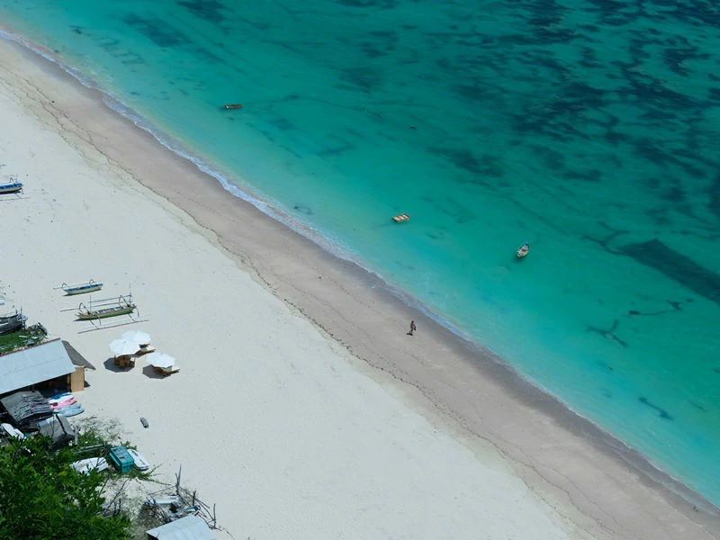 Deserted Pandawa Beach