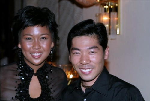 Ronald Walla with Angelique Widjaja