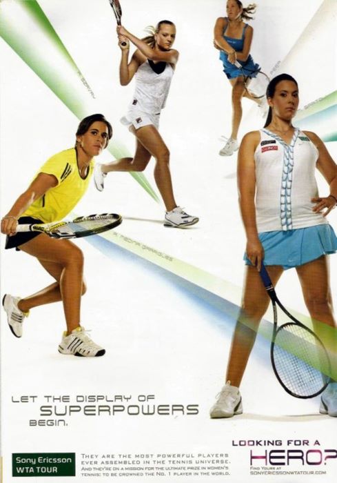 Sony Ericsson WTA Tour Ad