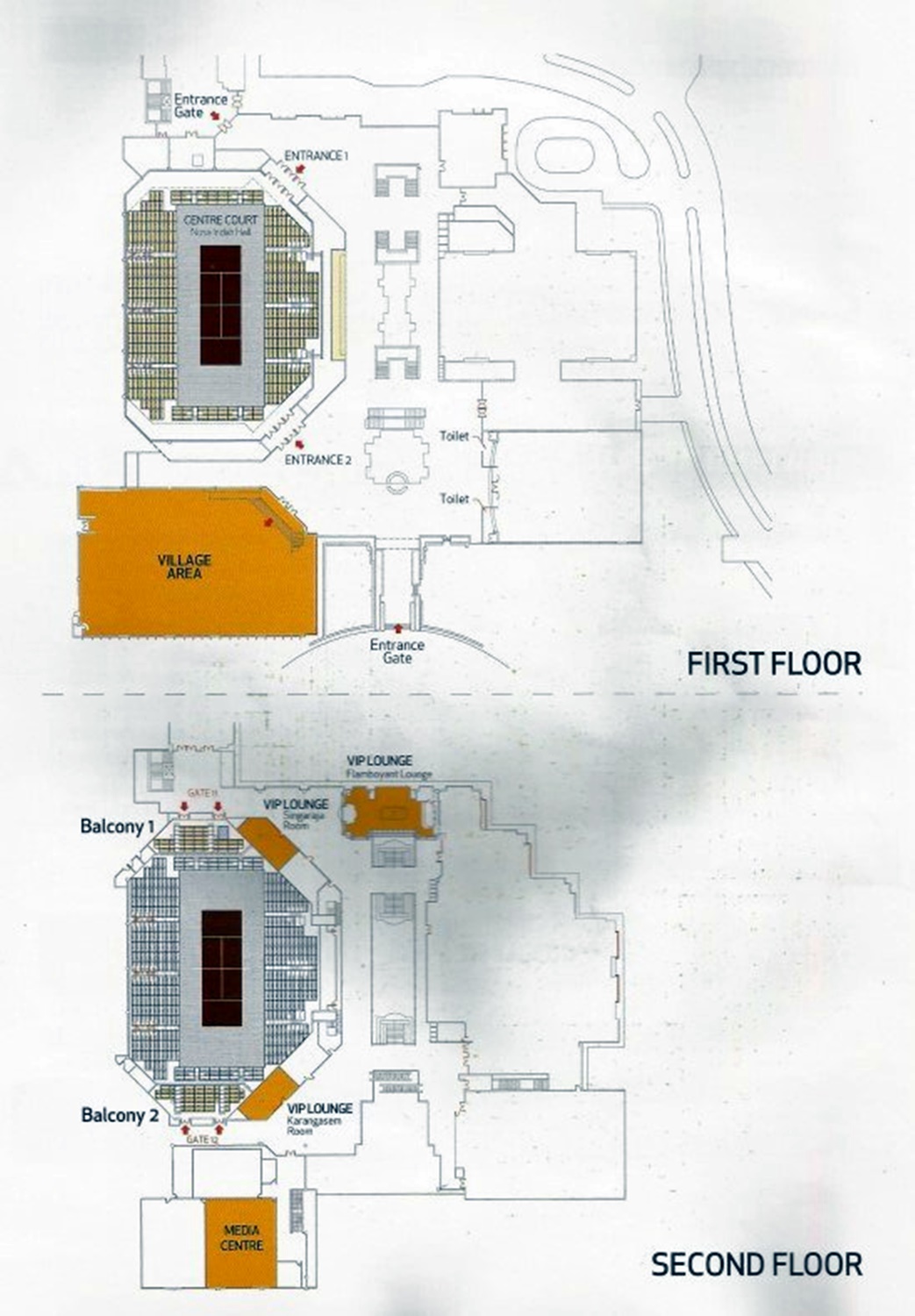 Centre Court Map #1