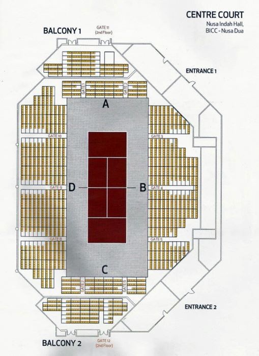 Centre Court Map #1