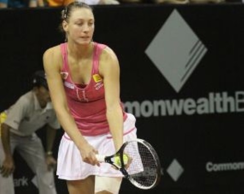 Yanina Wickmayer of Belgium