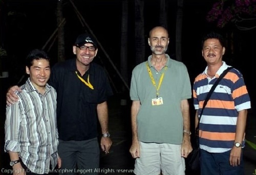 from left - Ronald Walla, Jimmy Roland, David Evans, Harry Gondo