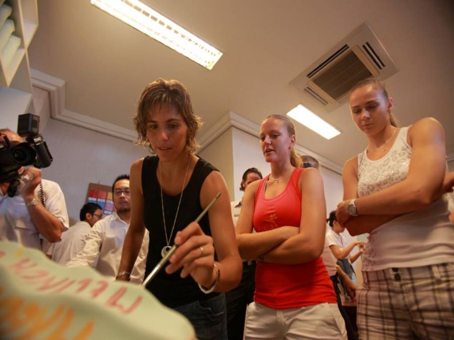 (from the left) Martinez-Sanchez, Szavay and Rybarikova