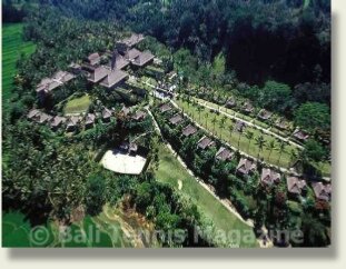 Maya Ubud Resort and Spa - aerial view